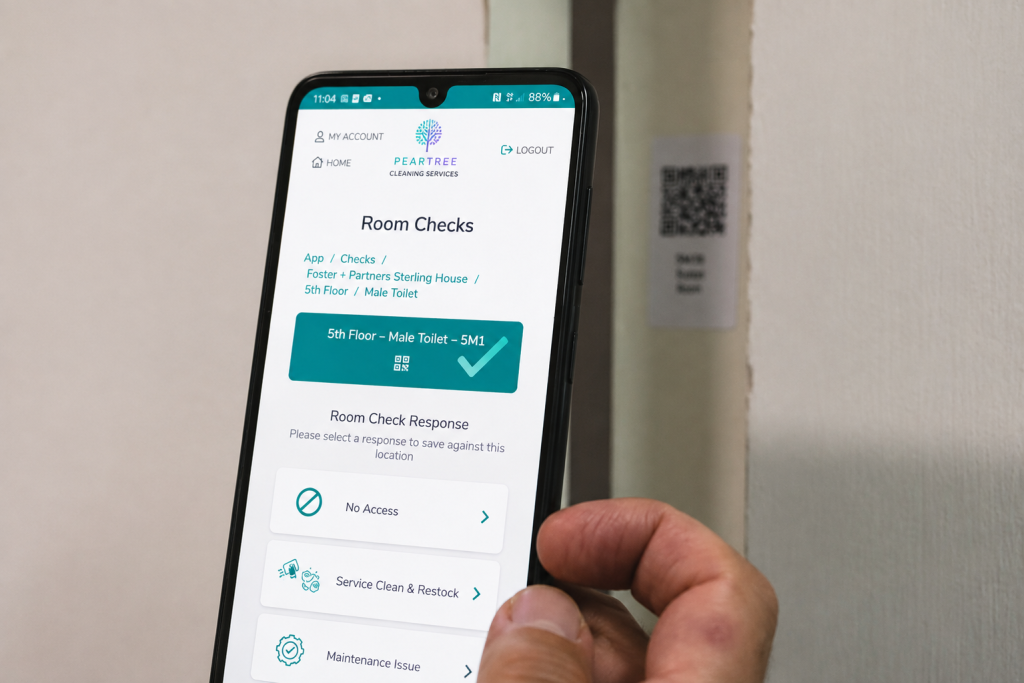 QR task verification
